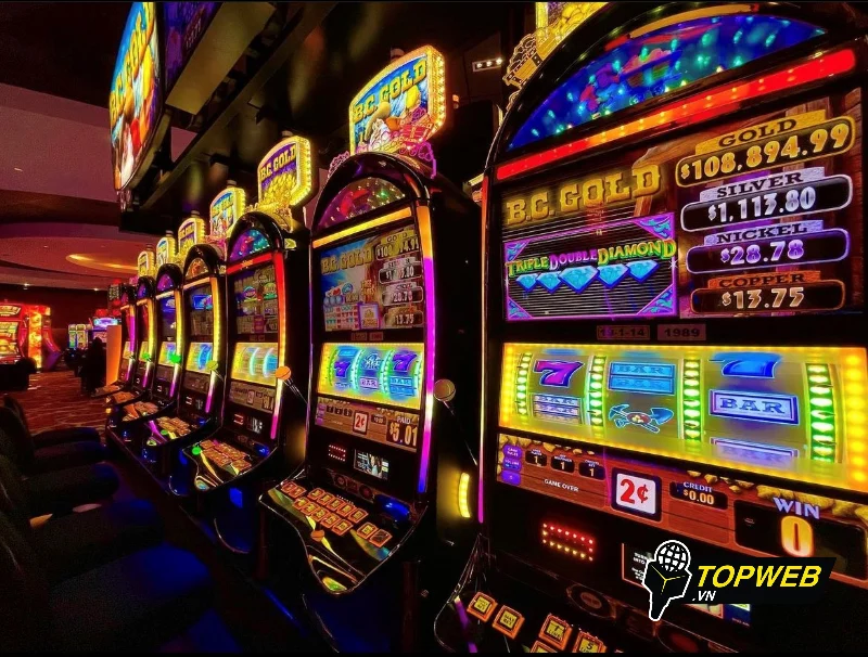 Slots - Tựa game không thể thiếu trong các sảnh casino