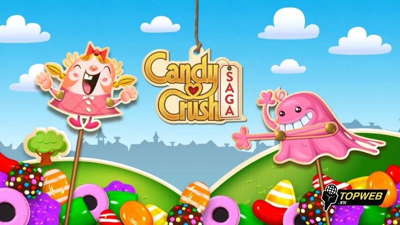 Top 5 game vui nhộn gọi tên Candy Crush Saga