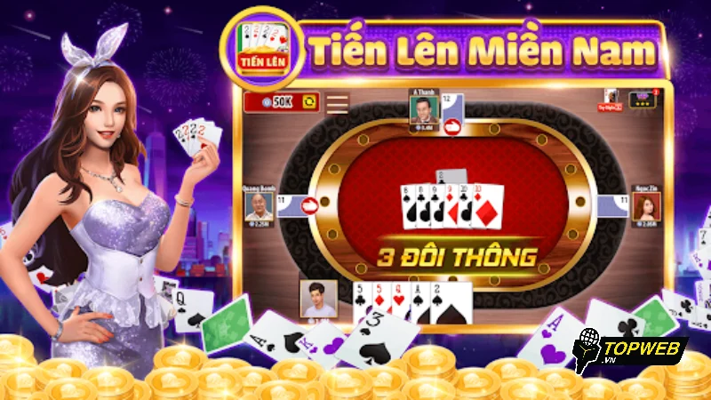 Top 6 game bài có tiến lên miền nam