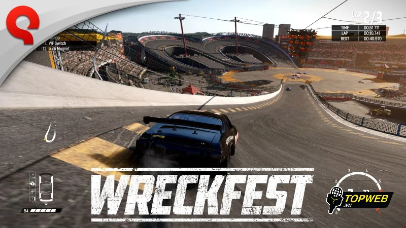 Wreckfest - Top 6 game đua xe đỉnh chóp