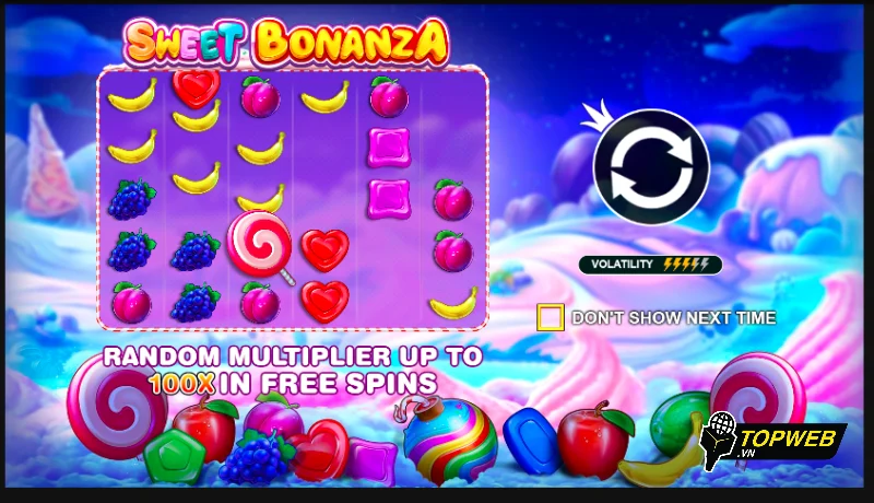 Sweet Bonanza - Top 6 game nổ hũ hot nhất